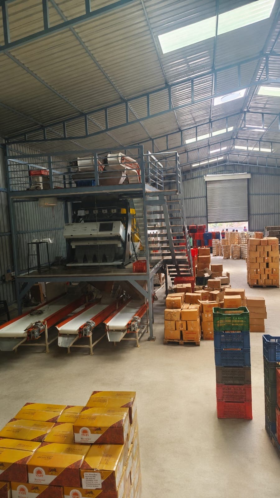 Sorting plant
